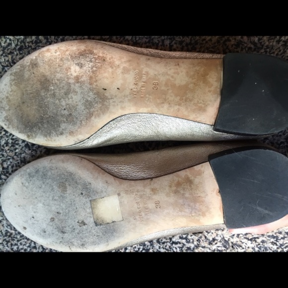 Club Monaco metallic rose gold loafer flats - Picture 5 of 7